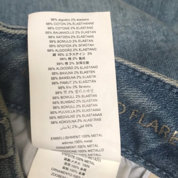 💖MEGA SALE💖Michael Kors Jeans Embl Izzy Cropped Flare Slim Women's JS99CPL6TW - Picture 8 of 8